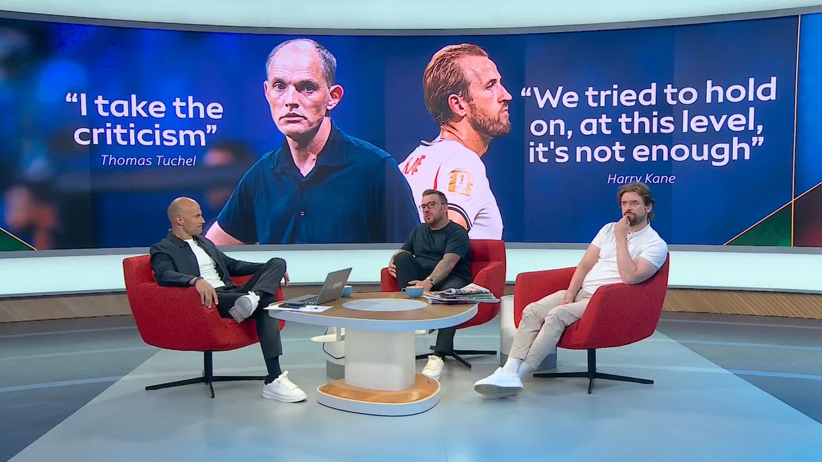 "It's a ridiculous game" Jamie O'Hara gives his thoughts ahead of England's third-place play-off match against France ⚽️