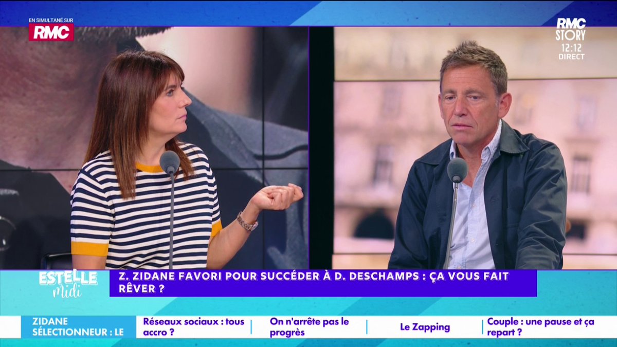 ⚽ Zidane favori pour succéder à Deschamps 🎙️ Daniel Riolo : "Il n'y a pas d'autres solutions ! Quand vous avez un sélectionneur qui est resté 14 ans (Deschamps), il s'est accroché, il aurait dû partir après l'Euro 2021... Il fallait changer... Qui d'autre que Zidane ?!