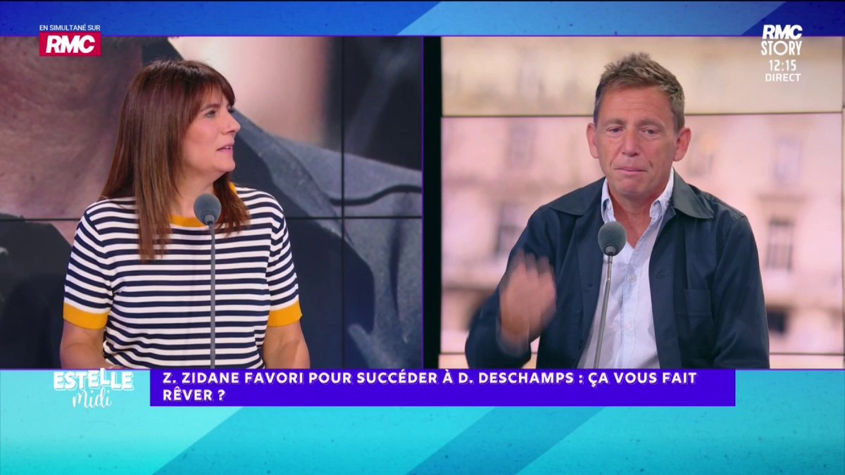 😂 Quand Daniel part sur un terrain glissant... Estelle se sent visée ! 🎙️ Daniel Riolo : "Platini l'est devenu, Deschamps, Blanc... On a toujours eu de vieilles gloires à la tête de... sauf une fois..." *Gros flottement* 🎙️ Estelle Denis : "Vous parlez d'Hidalgo ? Allez..."