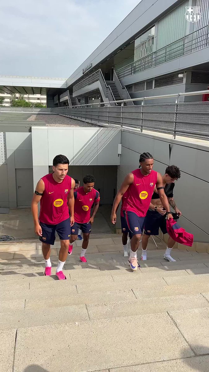 Training starts now. Let's go!