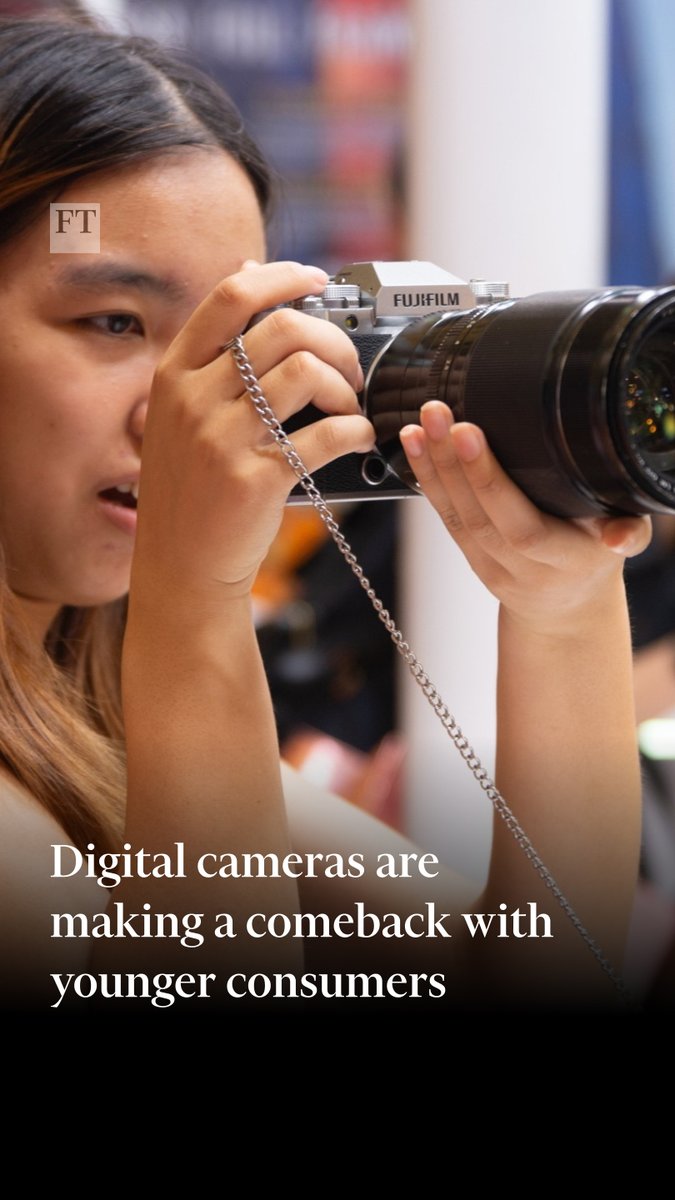Digital cameras are staging a sales revival for the first time since the advent of the iPhone as Gen Z consumers shun the ultra-processed perfection of smartphone photos. Does this boom represent a lasting consumer shift away from smartphone ubiquity?