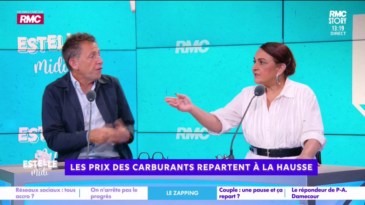 😡 Comment savoir quand Daniel Riolo s'énerve ? 🎙️ Estelle Denis : "Vous pouvez vous détendre ? Le climat était sympathique et là vous tendez les gens ! Il faut... fiouuuu ! Je sais quand vous vous tendez car vous avez la veine du cou qui gonfle et là je me dis "ça y est"..." 😂