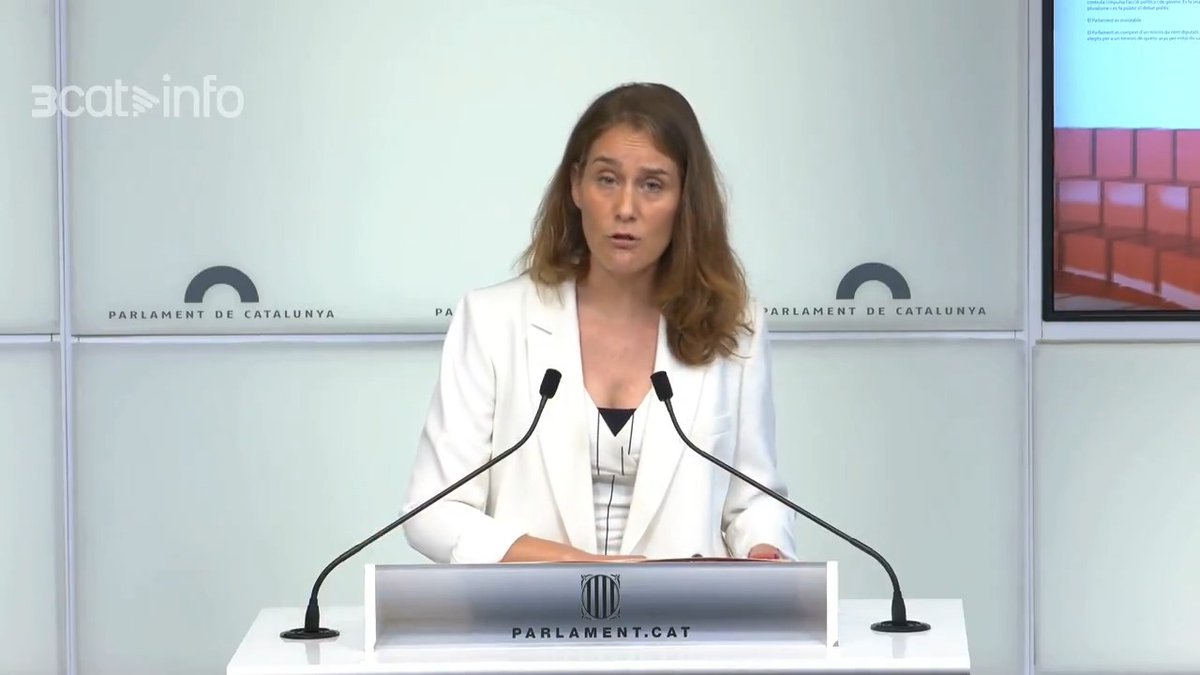 "Cap poder de l'Estat està per damunt de la democràcia." La portaveu dels Comuns, Jéssica Albiach, considera la sentència del TJUE "una bufetada al Suprem" i exigeix que la justícia espanyola compleixi amb la llei de l'amnistia