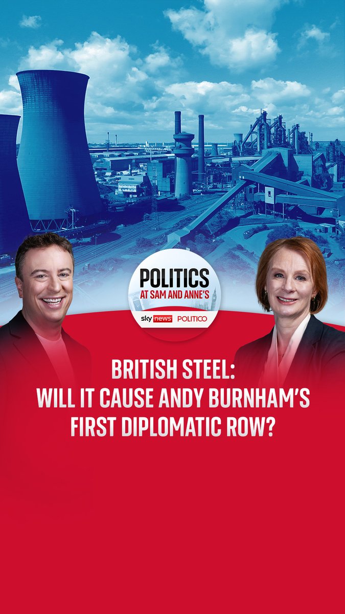Could the UK government takeover of British Steel cause problems for Andy Burnham? In today's episode, @samcoatessky and anne mcelvoy discuss how China might react and how it could cause headaches for Andy Burnham. Listen to PASAA here: