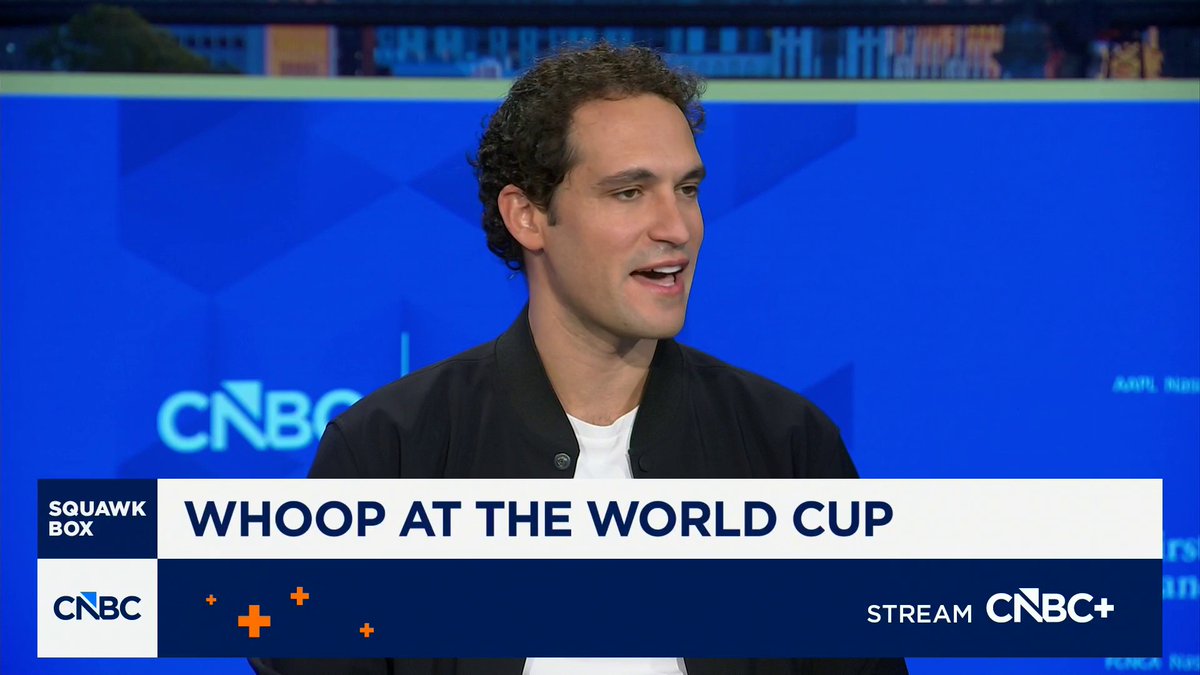 .WHOOP CEO Will Ahmed discusses the growing popularity of its devices among professional athletes: