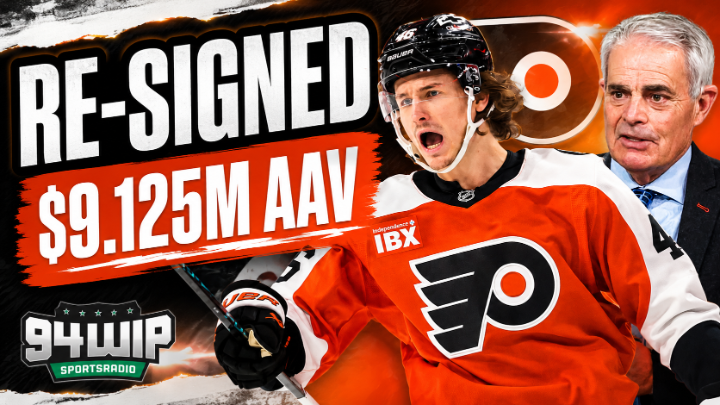 Al Morganti breaks down the Flyers signing 25-year-old forward Trevor Zegras to a 4-year, $36.5 million contract extension ($9.125M AAV): "This middling thing is a good issue for both sides." (via al morganti)