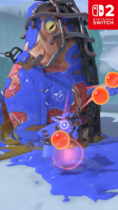 Maws hide in ink and stage surprise attacks from below. The Maws of the Spirhalite Islands have strong plating on their undersides too, so try to hit them in the back instead. #SplatoonRaiders