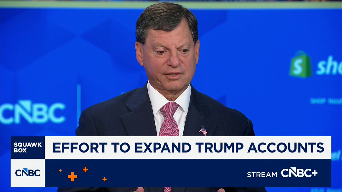 IRS &amp; Social Security Administration Head Frank Bisignano outlines his ambitions for Trump Accounts after being appointed to lead the project: