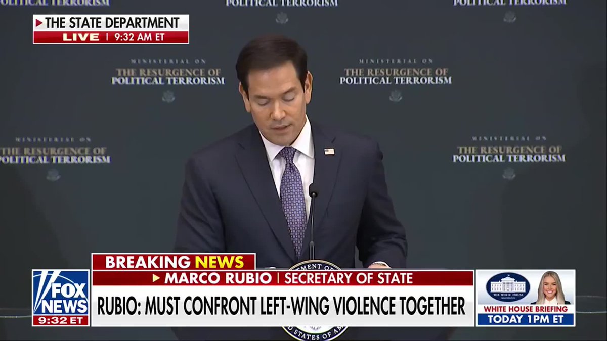 NEW: Secretary of State Marco Rubio calls for the civilized world to unite against an "encroaching darkness," urging nations to defend what they have built and fight back against those who seek to destroy it. "It is easy to destroy great things. It is far more difficult to make them. The enemies of civilization are only capable of the former. They are only capable of destroying great things. All they know is destruction." "But we have built great things together. We have done it time and again. We know what we must do, and now we must do it."