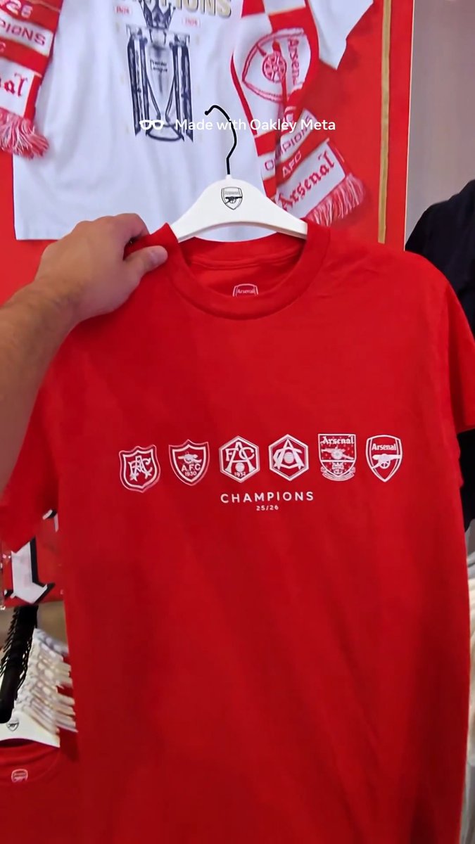 The Champions Collection, back in stock 🤩 Shop now on Arsenal Direct 👇