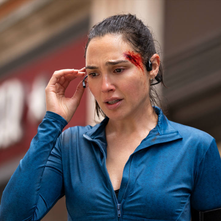 One hour. One chance to save her son. The Runner starring Gal Gadot and Damian Lewis streams September 2.