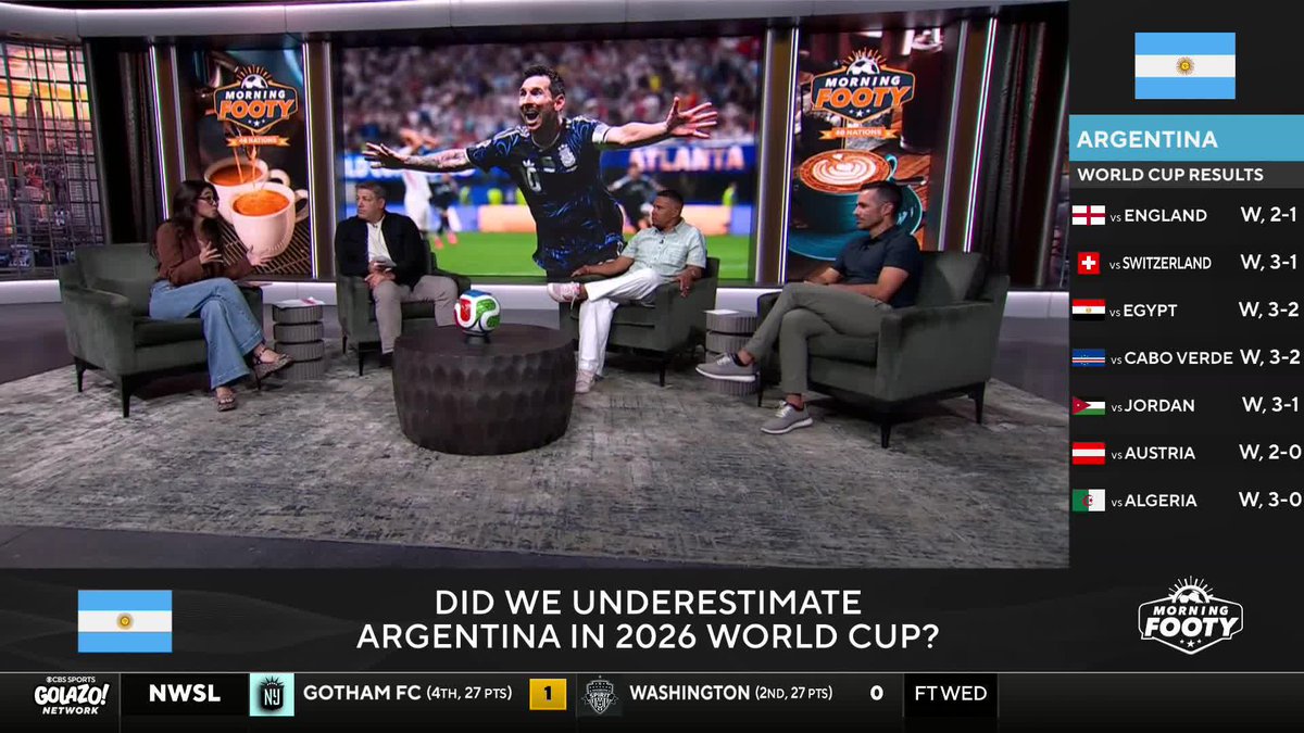 "If he wins the World Cup I think it's etched in stone." 🏆 Benny Feilhaber explains why Lionel Messi could be on his way to a ninth Ballon d'Or 🐐