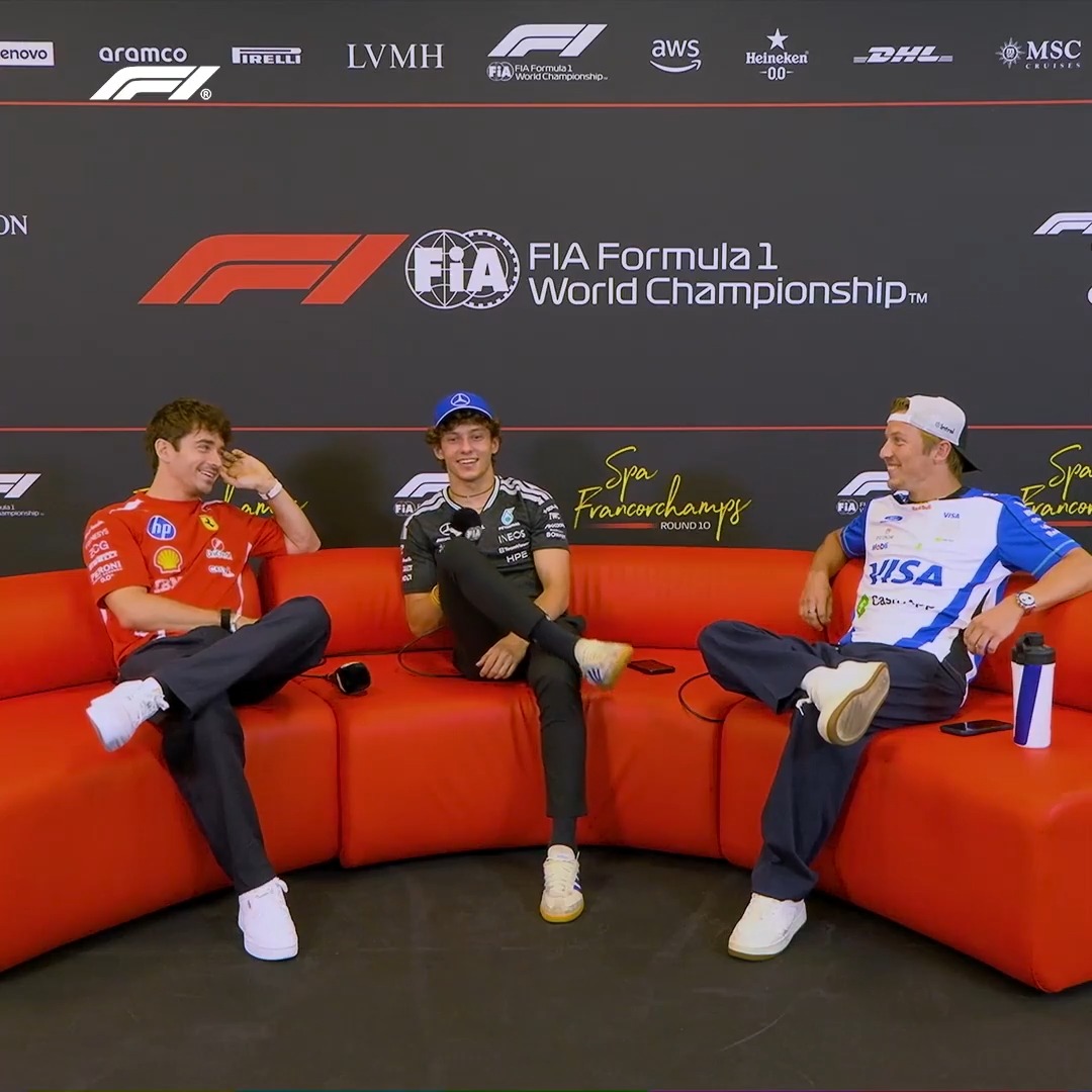 Who's more famous in Italy: Kimi or Jannik? Kimi's answer may surprise you! 😁 #F1 #BelgianGP