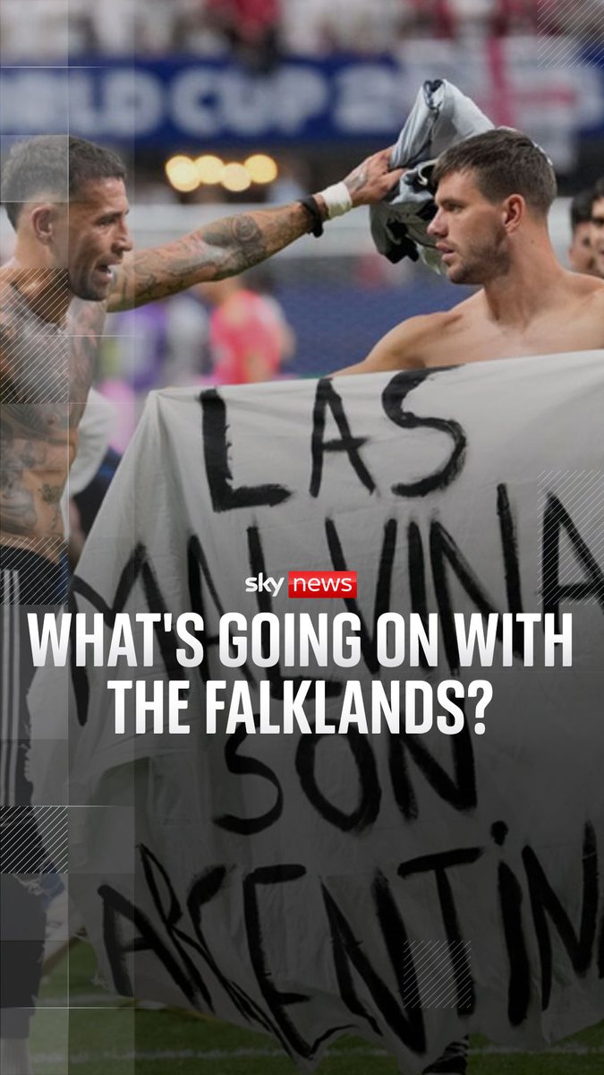 Our international correspondent @Sparkomat breaks down the debate over the sovereignty of the Falkland Islands - a controversy that came to the surface at the end of Argentina and England's World Cup semi-final. Read more: