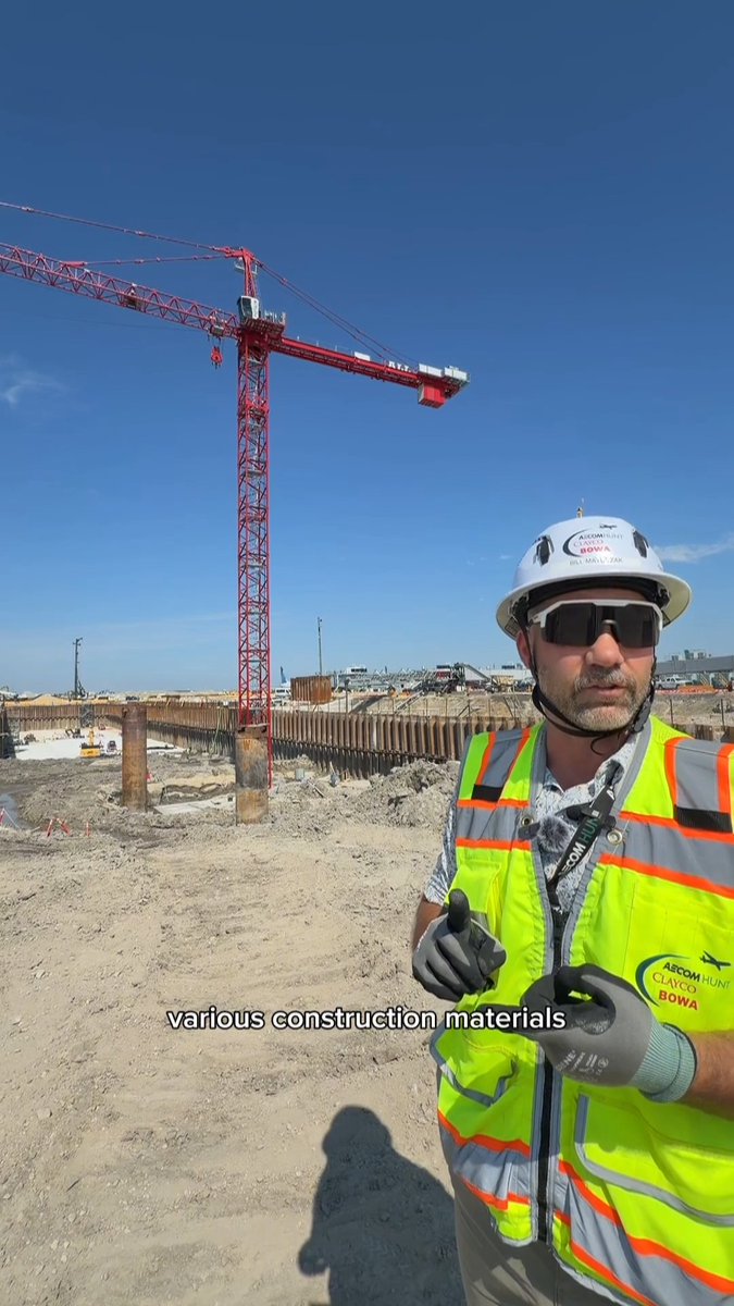 Here's the reason why a 14-story tower crane is on the airfield at O'Hare 🏗️ #ORDNext