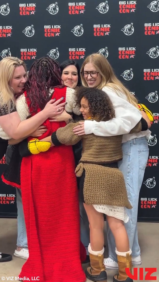 Team RWBY had a blast at Big Lick Comic Con ❤️🤍🖤💛 Thank you to everyone who stopped by, shared your incredible cosplays, and celebrated RWBY with us. We can’t wait to see you again soon ✨