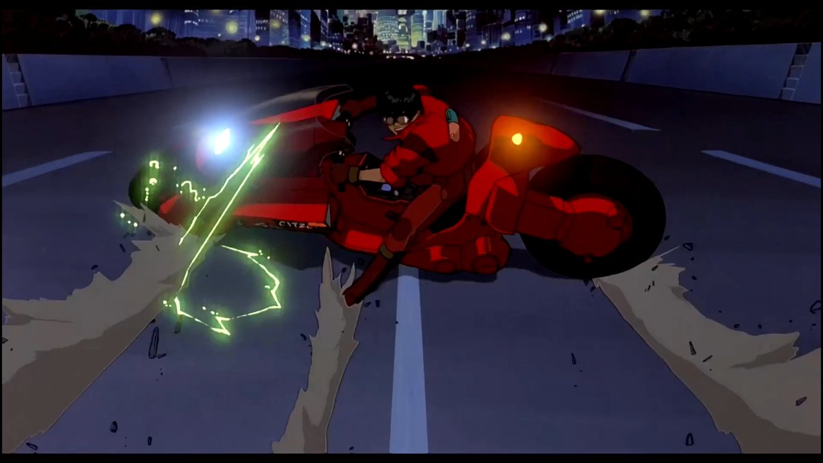 Akira turns 38 today, and it’s still one of the most influential films ever made. Its fingerprints are everywhere. The Akira Slide (at the top of this clip) has been echoed again and again: Star Wars, Batman, Tron... even PAW Patrol. The reach of this film is phenomenal.