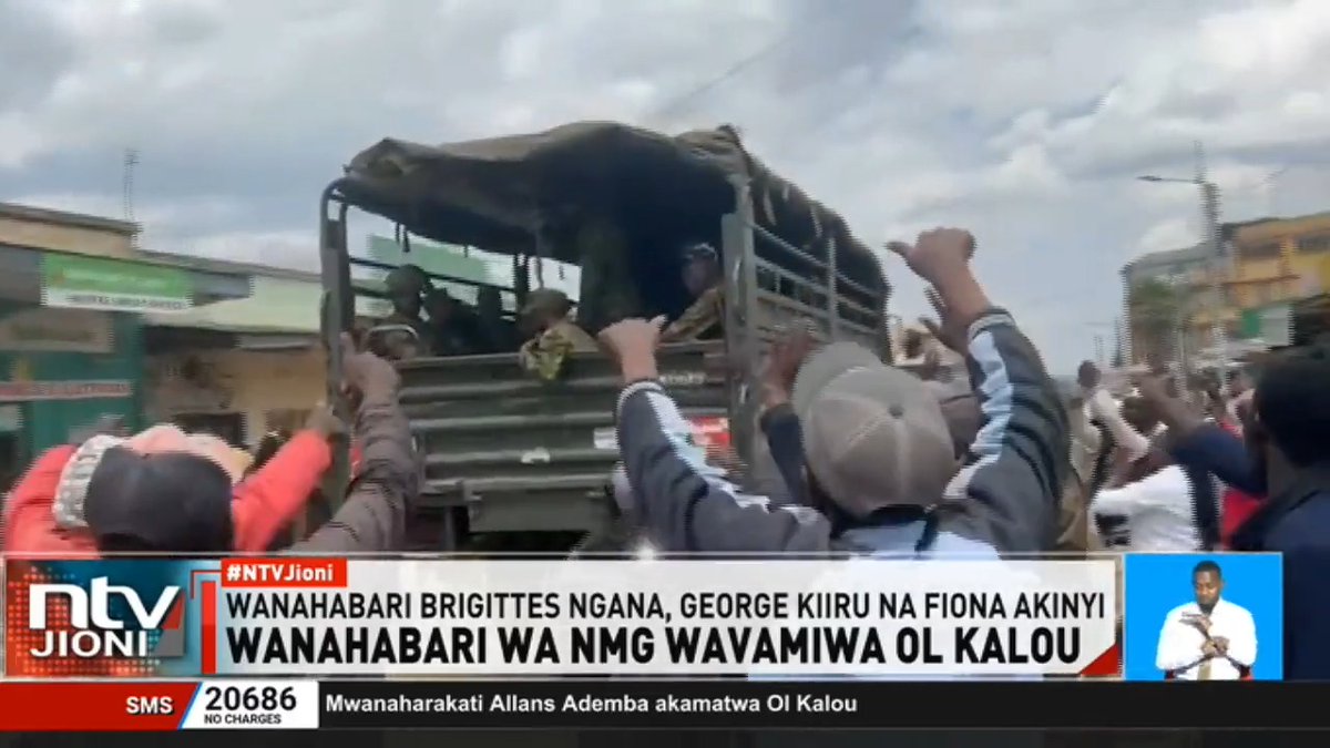 Wanahabari Wa NMG Wavamiwa Ol Kalou: Wanahabari wa NTV Brygettes Ngana, George Kieru na Fiona Akinyi wamevamiwa, kupigwa na kuporwa kamera na simu za mkononi kwa nguvu walipokuwa wakipeperusha matangazo ya uchaguzi mdogo wa Ol Kalou, Nyandarua. #NTVJioni Fred Muitiriri