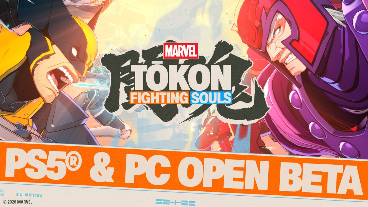 #MARVELTokon: Fighting Souls Open Beta is just around the corner! From July 24 to 26, you’ll have the chance to try: ⚔️15 playable characters, including Blade! 🏙️ 6 stages, including NYC Night 🌐 Online lobby for casual and ranked matches 🛋️ Versus mode to battle locally 🏋️ Fully fledged training mode 🕸️ 3 chapters of The Amazing Guardians’ Episode Mode Assemble your dream team and get ready to fight!