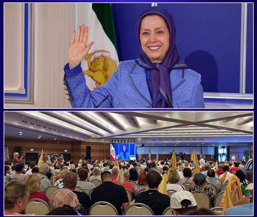 پیام به گردهمایی ایرانیان آزاده در ایتالیا #نه_به‌_اعدام – آری به جمهوری دموکراتیک راه‌حل همان نیرو و هماوردی است که ۴۸سال است رژیم را به حضیض ذلت و سرنگونی کشانده است. راه‌حل، سرنگونی رژیم آخوندی به‌دست مردم ایران با قیام‌ سازمان‌یافته است و با کانون شورشی و ارتش آزادی.