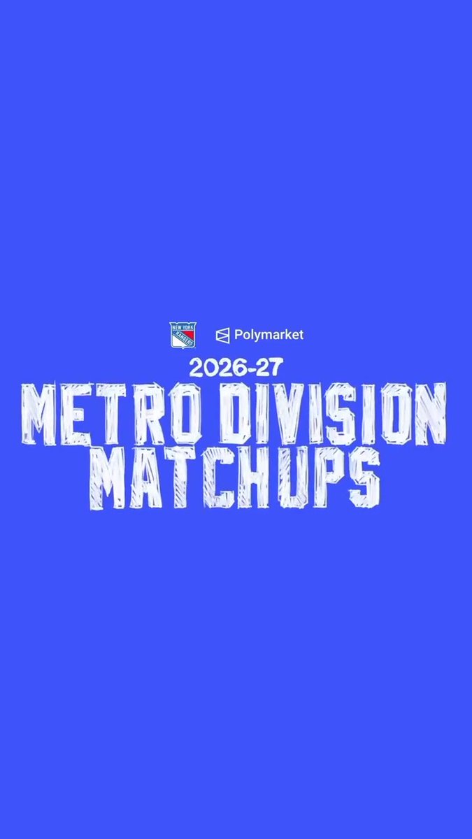 Matchups rooted in iconic rivalries. Our Metro Division schedule is officially here 👊