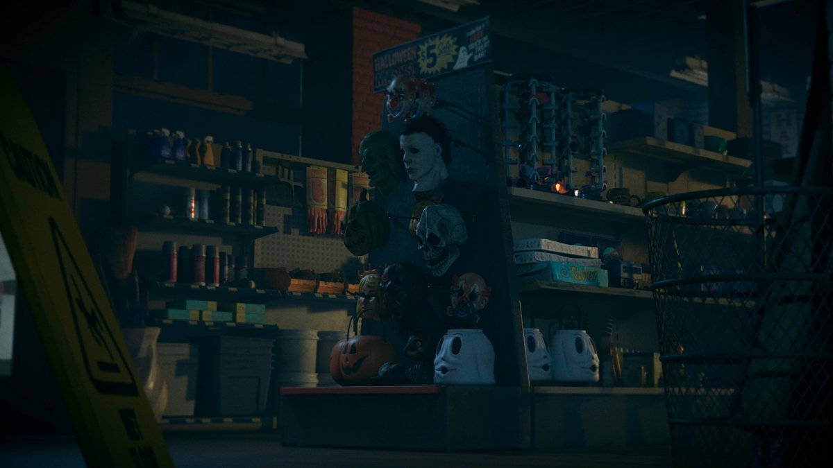 All they took was some rope, a knife, and a Halloween mask...
