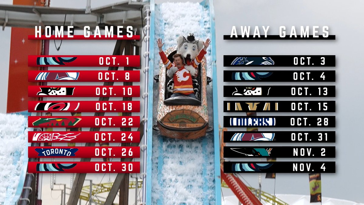 One last ride at the ‘Dome 🔥 Full Scotiabank Saddledome Farewell Season schedule: