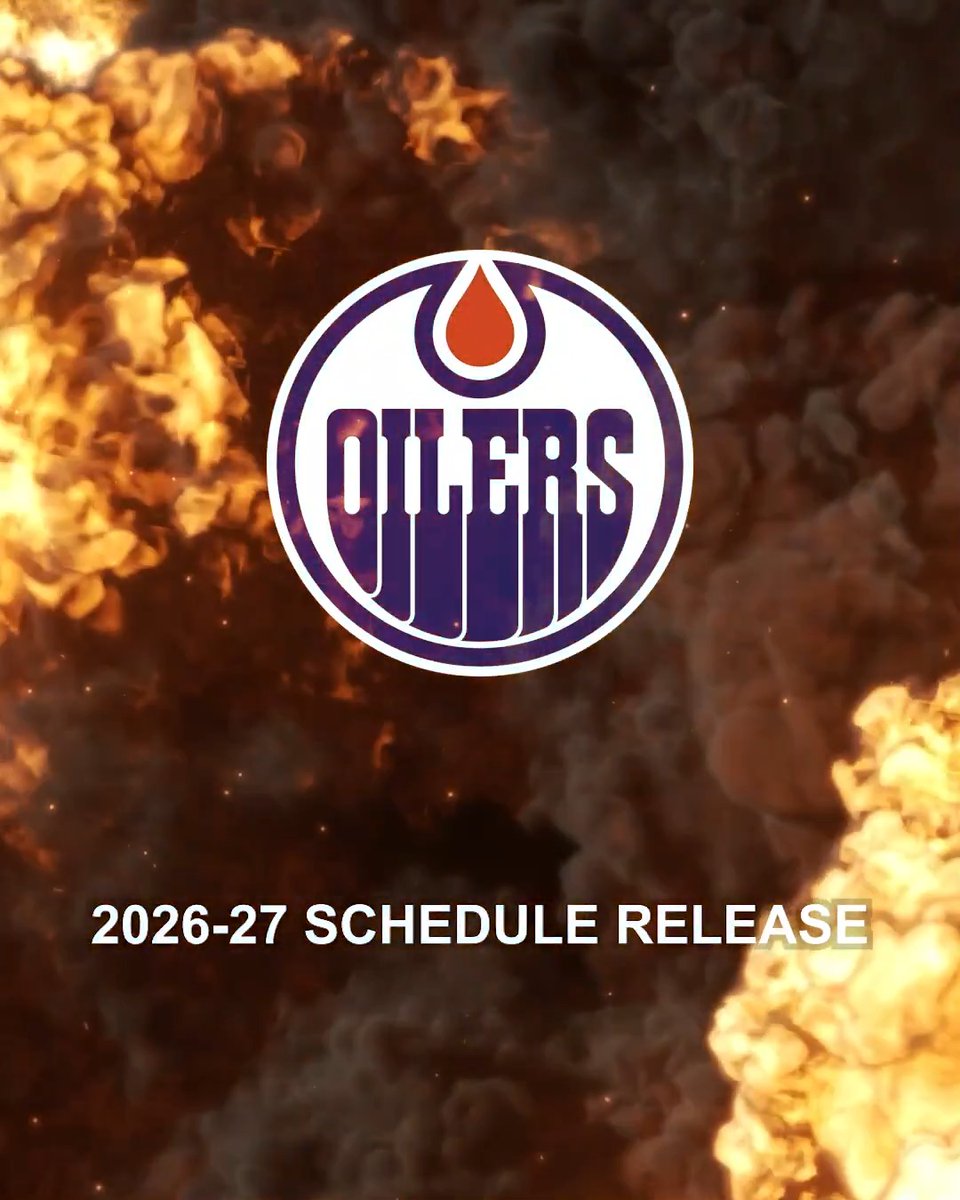 We went to Vegreville to get these Young Farts involved in the #Oilers home schedule release, but they ended up running away with it… 🚐 #LetsGoOilers