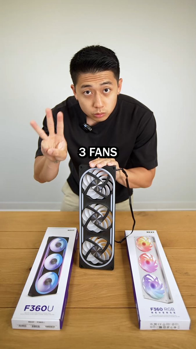 3 fans, 4 screws, 1 cable