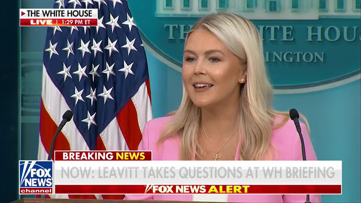 NEW: White House Press Secretary Karoline Leavitt says the World Cup has allowed foreigners to see the true beauty of America, defying negative portrayals in the international press. "I think the world saw that this president and this country is able to put on the greatest show in sports in the world." "We are a kind people. We are hard working people, and we have the best country on the planet." “I don't think we get enough credit, from the international media around the world, but we encourage everyone to come and experience America for themselves."