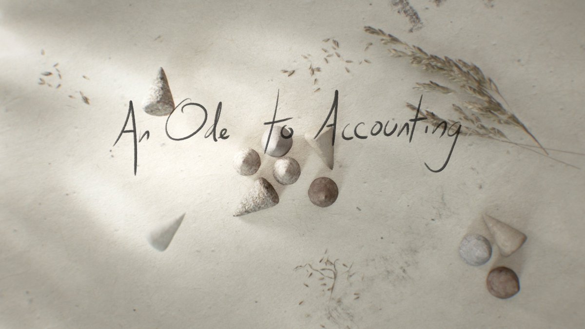 Excited to share our "Ode to Accounting" short film. It's a tribute to the profession, tracing accounting's 10,000-year arc from clay tokens to double-entry to AI agents. Accounting's next chapter is being written now, by the people doing the work. It's their era to shape.