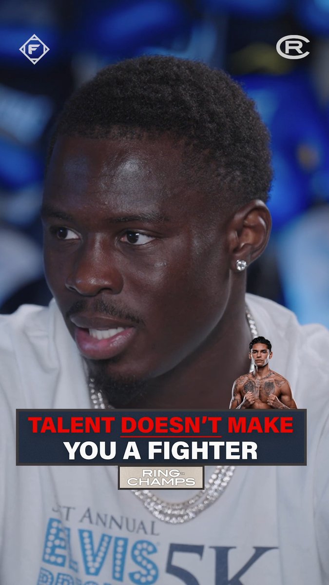 "I see right through Ryan" 🫣👀 Richardson Hitchins didn't hold back on Ryan Garcia — he doesn't see a fighter, just a talented boxer. And he brought up Boots and himself to prove exactly why there's a difference. Y'all agree with Hitchins on this one? 🤔 Watch the full episode with Richardson Hitchins out NOW on the RING CHAMPS YouTube!