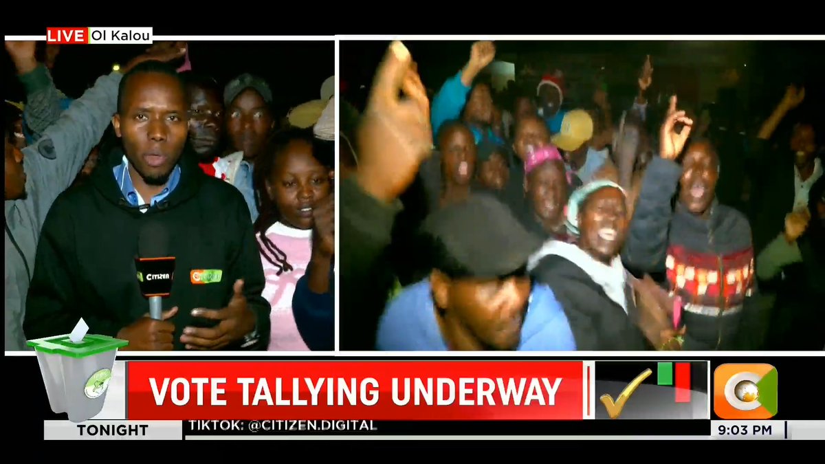 Vote Tallying Underway: #CitizenTonight