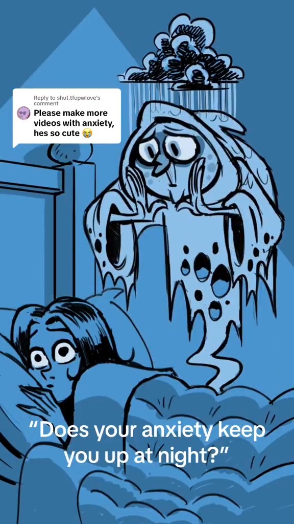 DOES YOUR ANXIETY KEEP YOU UP AT NIGHT?