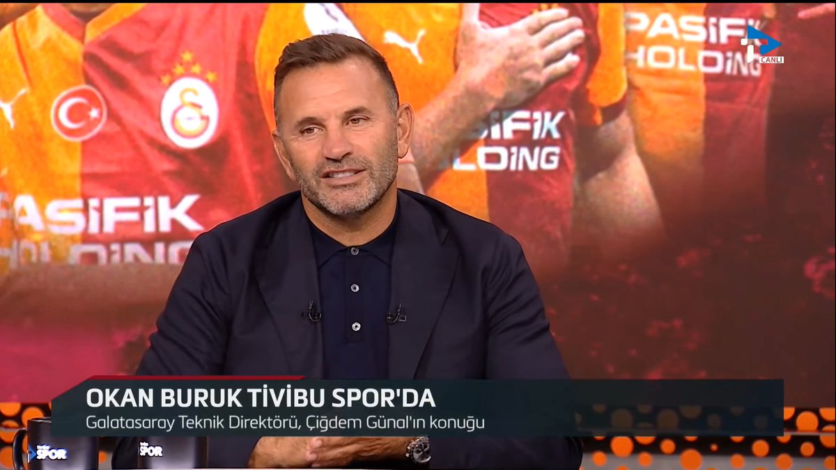 Okan Buruk'un Çiğdem Günal'a konuk olduğu program Tivibu'da başladı.