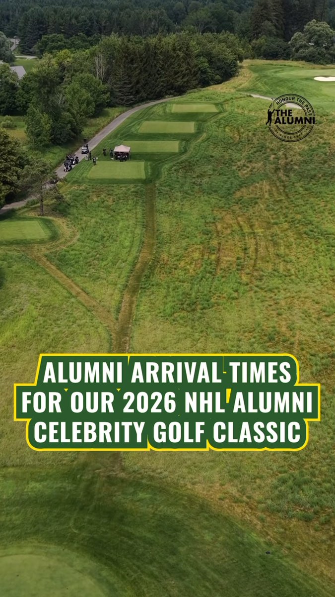 Told the boys to be at the course by 9:30 am, what time did our Alumni arrive? ⏰