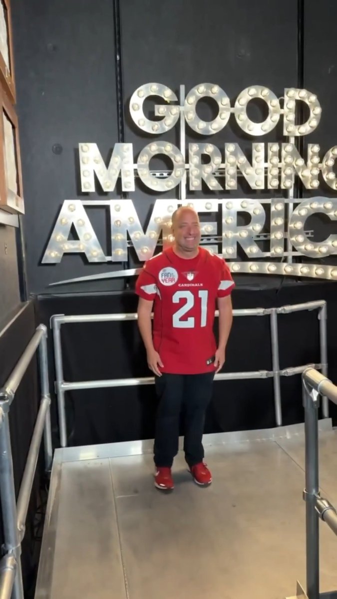 Lights, camera, action 🎥 Go BTS with our Fan of the Year, Robert Freedman, as he gets ready for his Good Morning America debut