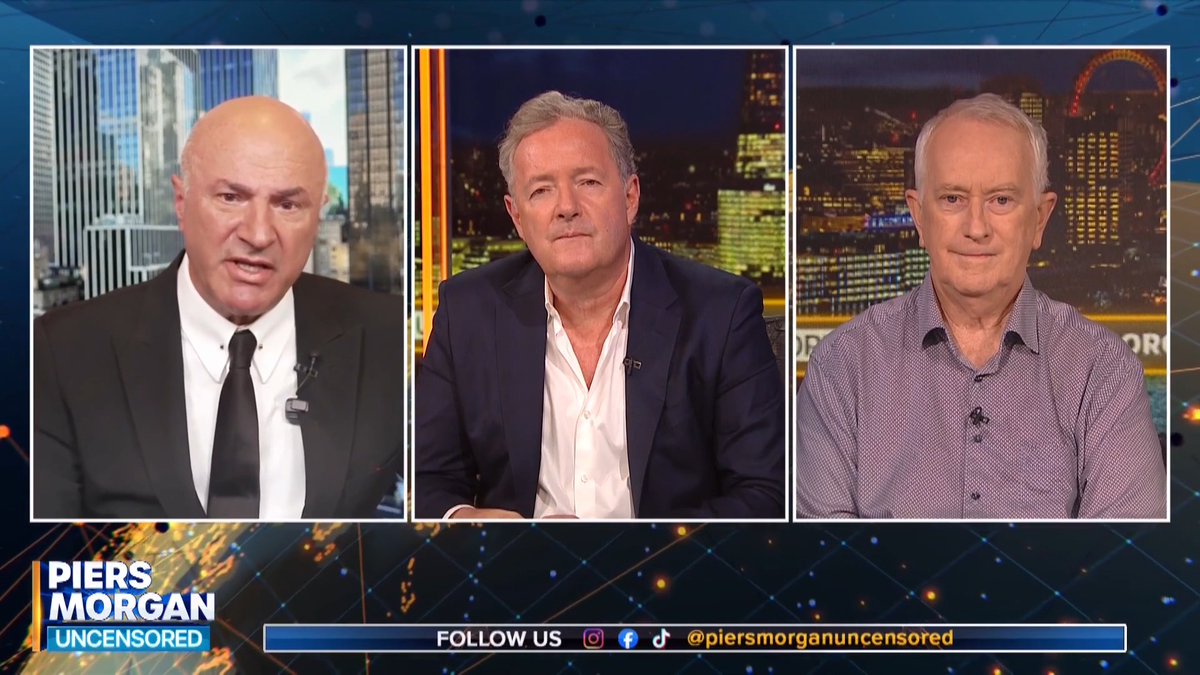"If you talk to a young engineer... they consider AI as simply a tool, no different to emails in '86.' Kevin O'Leary explains why he thinks AI will help create jobs. Watch more 👇 📺 Piers Morgan | Kevin O'Leary aka Mr. Wonderful | Prof. Steve Keen