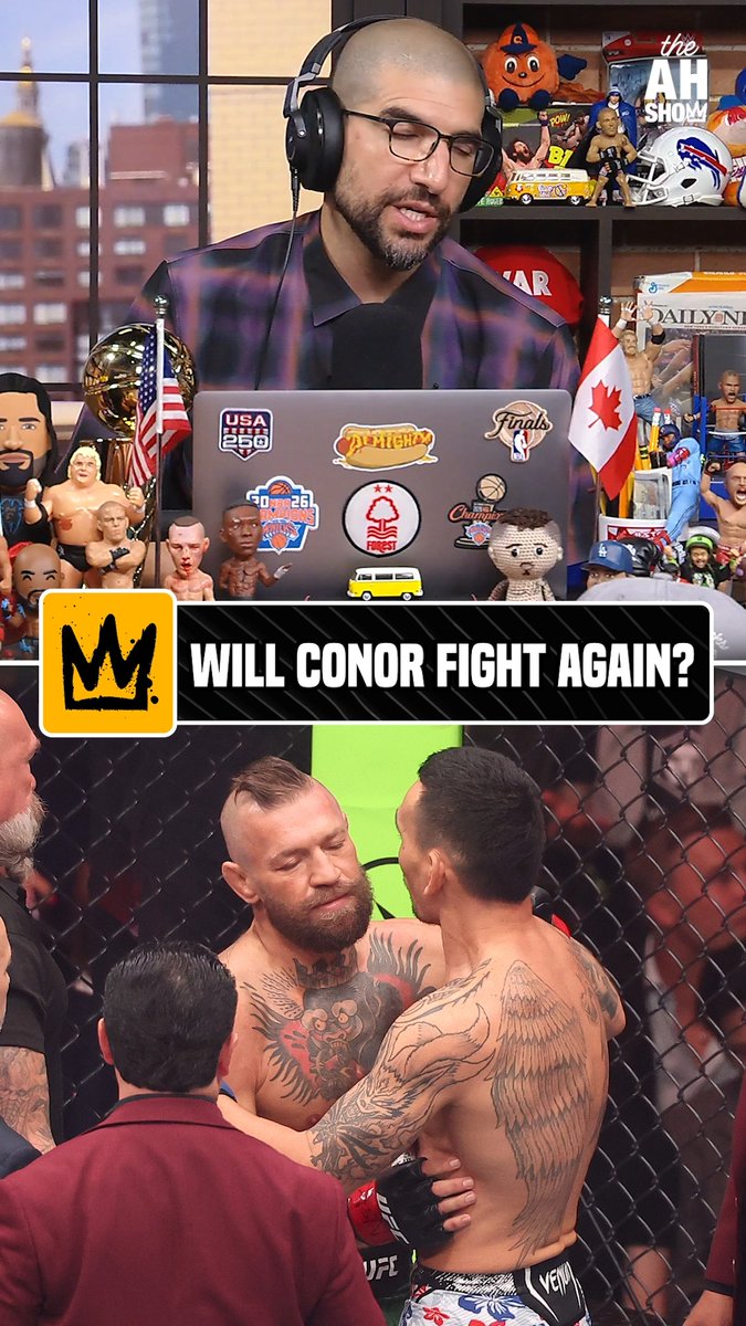 Ariel believes we will see McGregor in the Octagon again and the odds on Kalshi back him on that 🔮 #HelwaniShow #UFC329