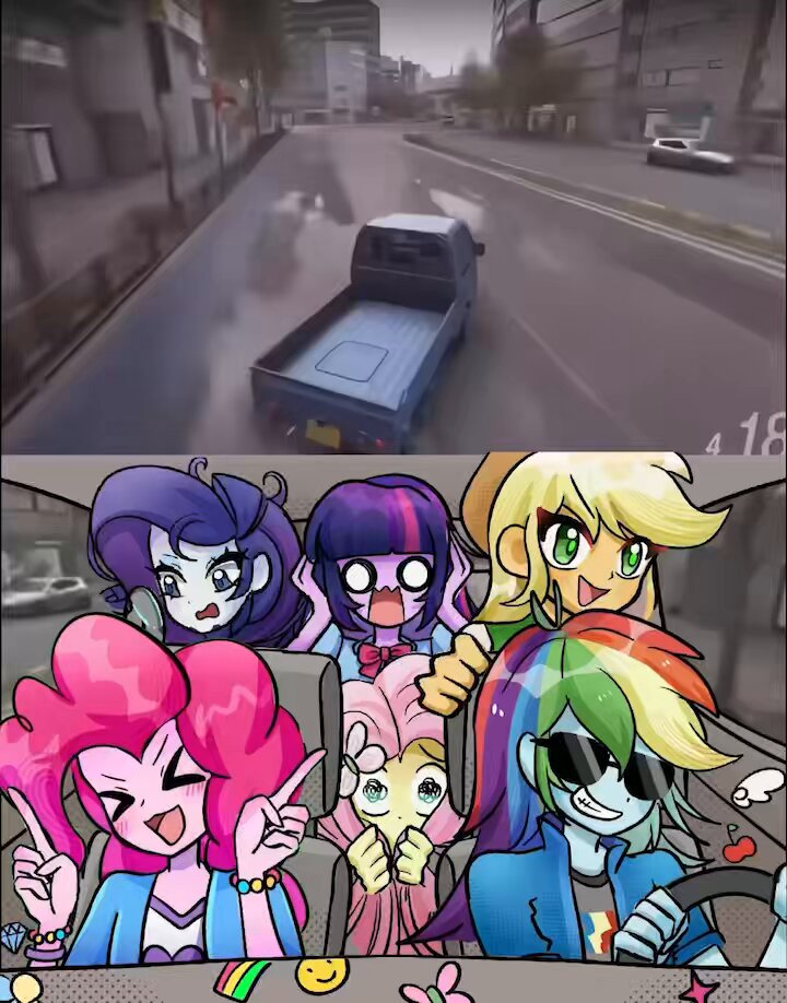 Car🚗 💨💨💨 #mlp