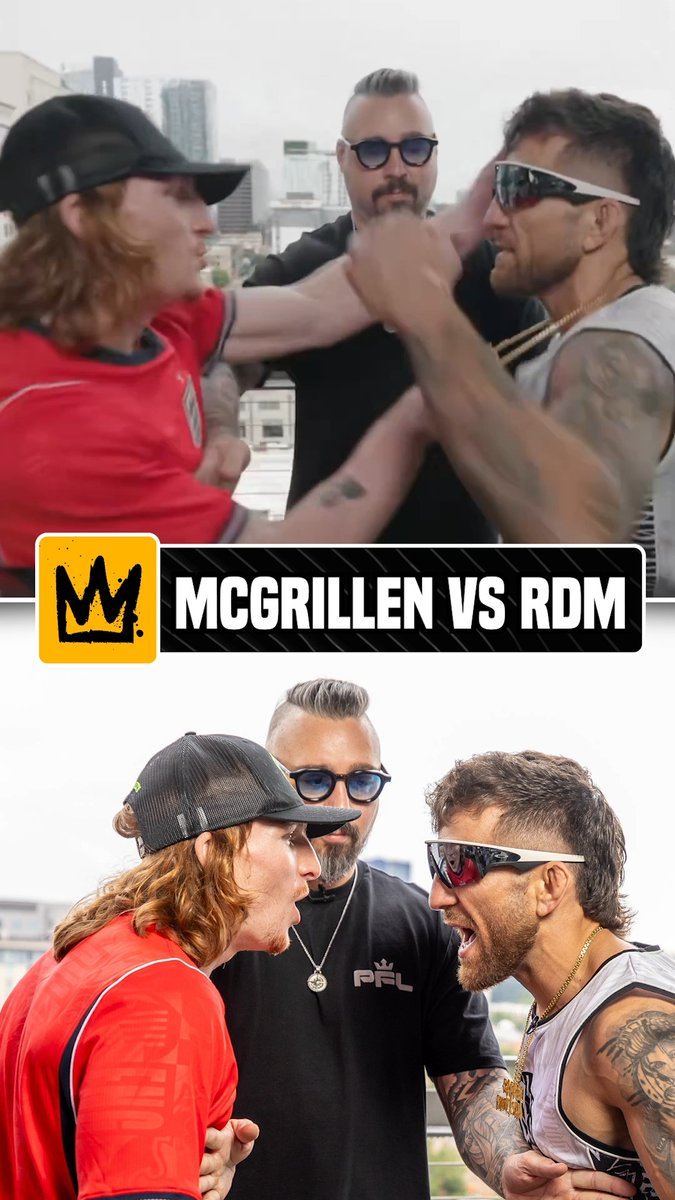 WHAT A FACE-OFF 😤 Lewis McGrillen vs Rafael Do Nasicmento at #PFLAustin is going to be a banger 🍿