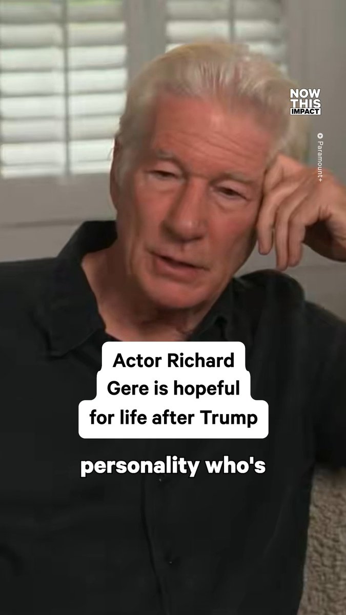 Richard Gere bringing the hopecore we didn’t know we needed.