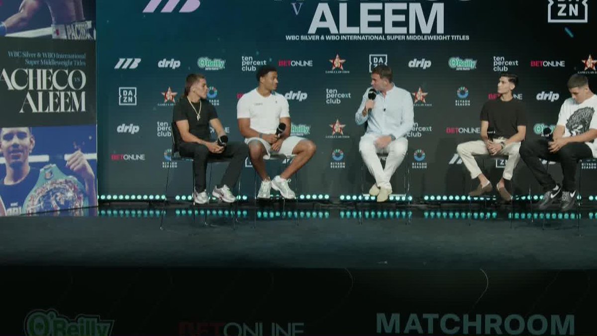 Leo Atang is ready to make his U.S debut! ๐บ๐ธ #PachecoAleem | July 18 | Live on DAZN โช๏ธ