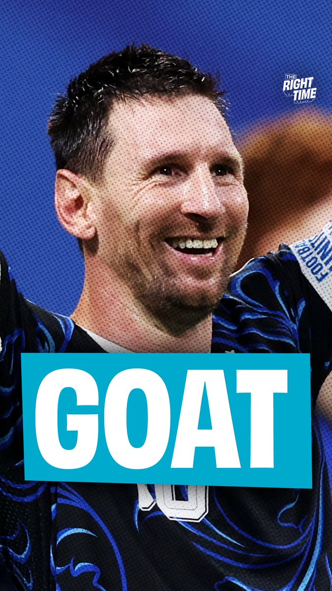 Messi is one of the only players in the world who can just make time stop 💯 “Oh so THAT’S what it looks like when the illest dude’s out there.”