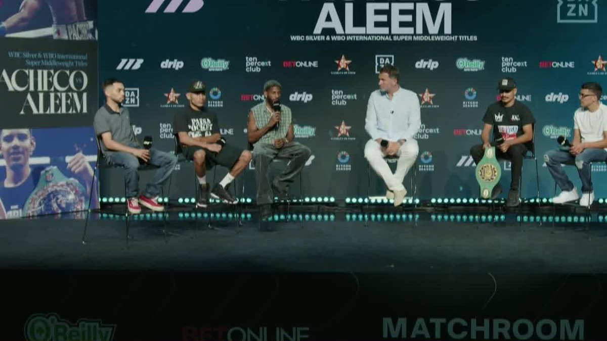 Andy Cruz is focused on getting through Abraham Montoya first before thinking about a world title shot! 🙌 #PachecoAleem | July 18 | Live on DAZN ▪️