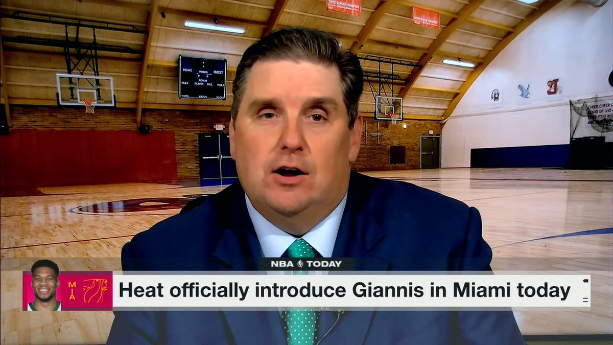 "As I've watched this and had conversations over the last few weeks, Miami continues to make more and more sense to me." Brian Windhorst on the possibility of LeBron going back to the Heat ✍️