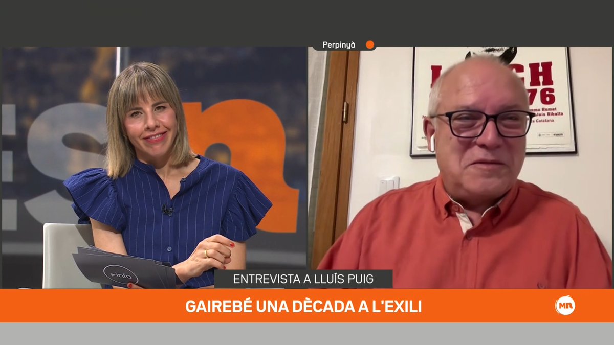 "Ho tornaríem a fer, però molt millor." Amb l'aval del TJUE a l'amnistia, els exconsellers Dolors Bassa, inhabilitada, i Lluís Puig, exiliat, no es penedeixen d'haver impulsat el procés independentista la tardor del 2017 #MésNit3Cat