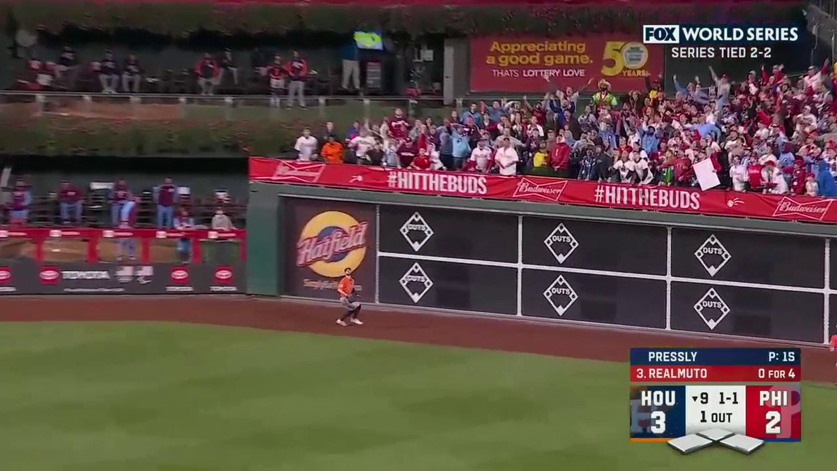 When J.T. Realmuto hit a game tying HR in Game 5 of the World Series