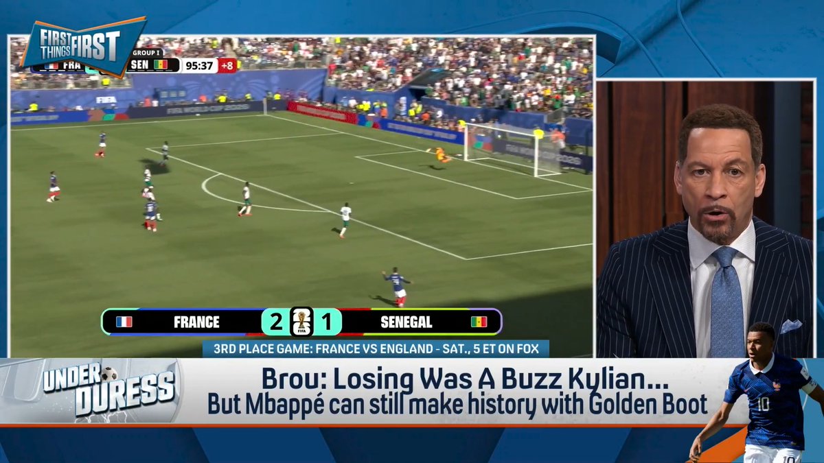 “This World Cup was marketed as the passing of the torch from Messi to you… But Messi wants to keep the torch… You would rather take the torch than have it handed to you.” Chris Broussard breaks down why he believes in Lamine Yamal vs. Argentina:
