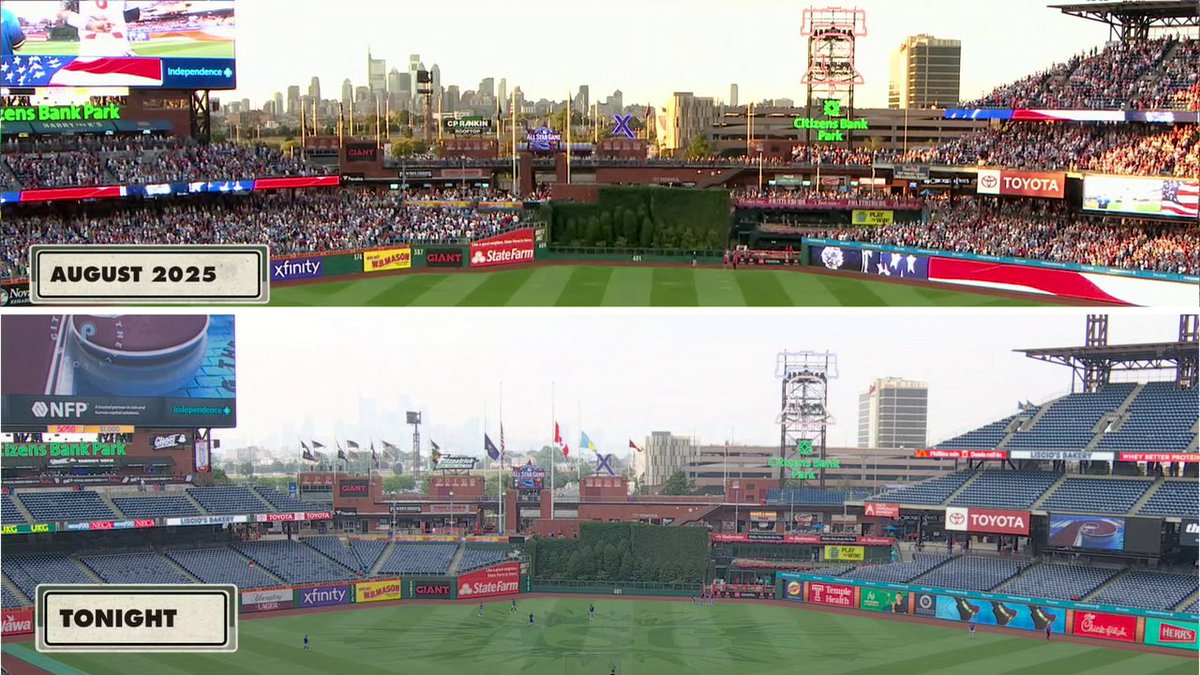 The Mets-Phillies game has been moved up an hour to 6:10 PM ET due to poor air quality. Buster Olney reports that MLB will continue to monitor the air quality throughout the game.